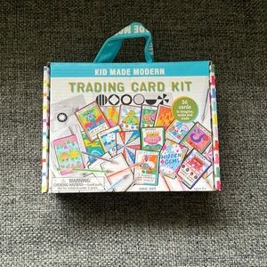 Trading card making kit. Never opened.